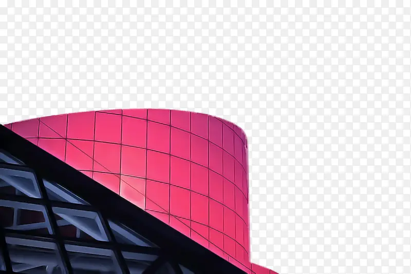 红色 粉色 建筑