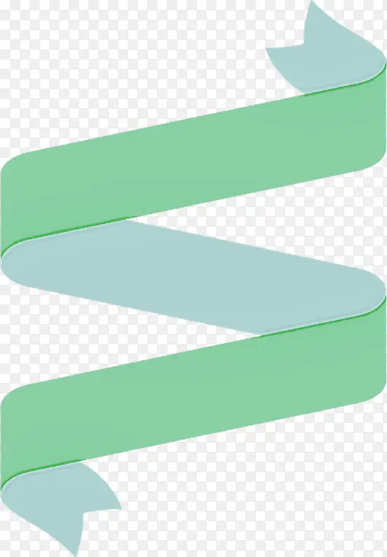 绿色 线条 徽标