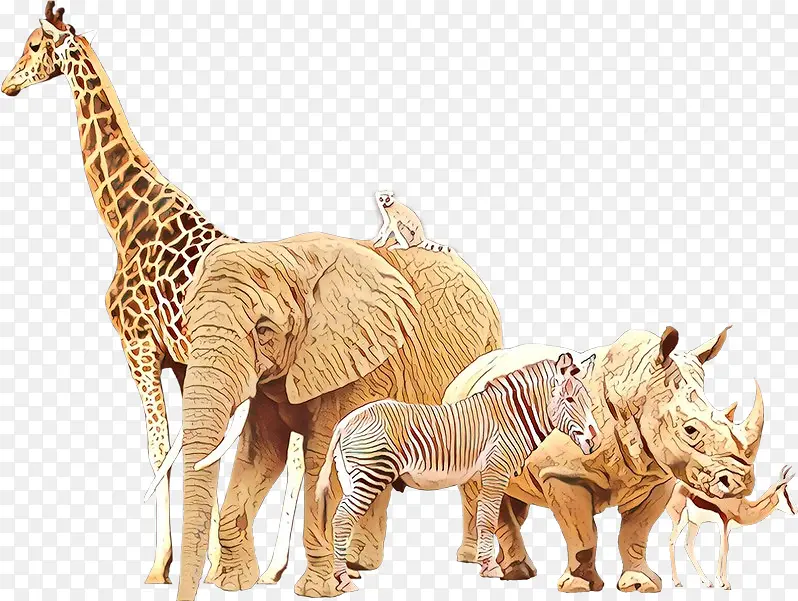 动物形象 野生动物 雕像