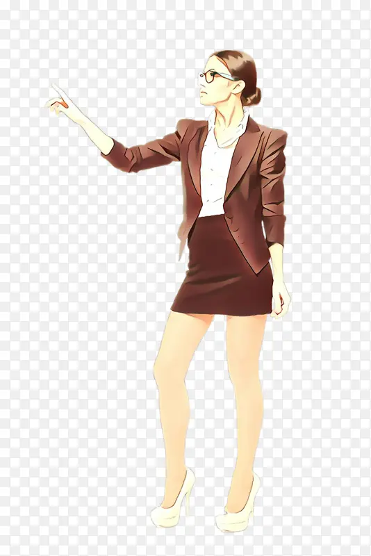 站立 服装 关节