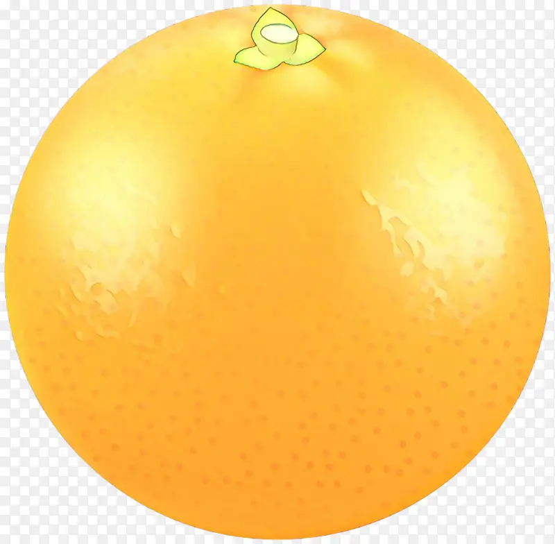 黄色 橙色 球状