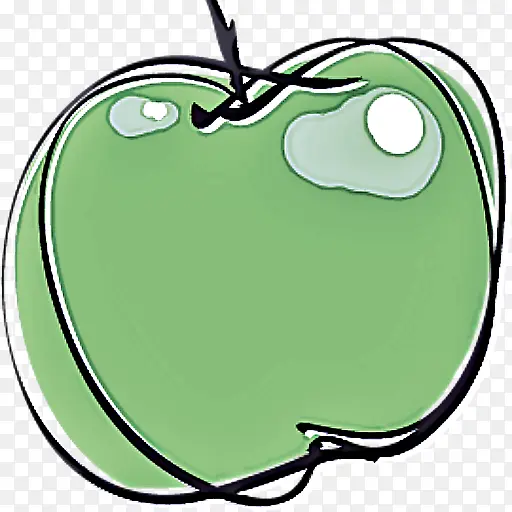 绿色 叶子 苹果