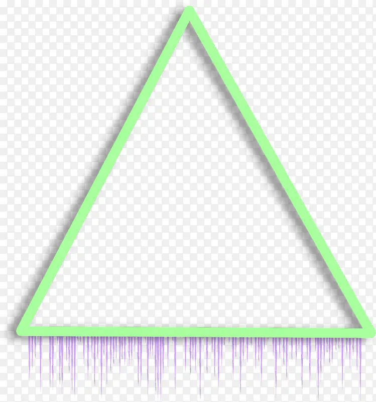 三角形 直线