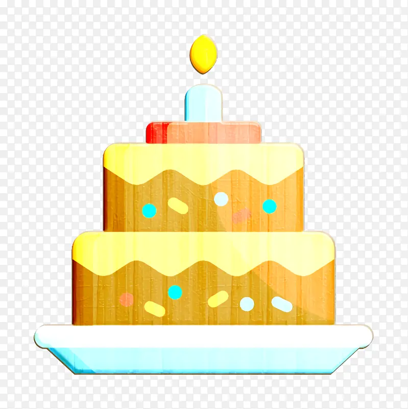 庆典图标 蛋糕图标 蛋糕
