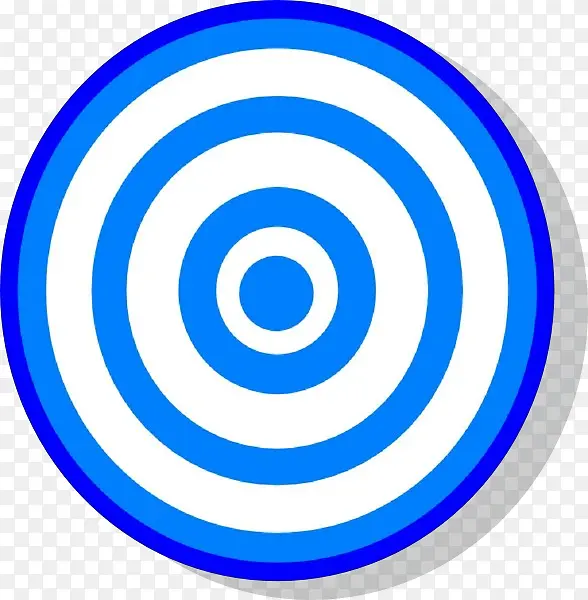 圆形 电蓝色 螺旋形