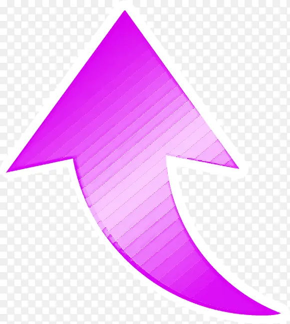 紫色 线条 箭头