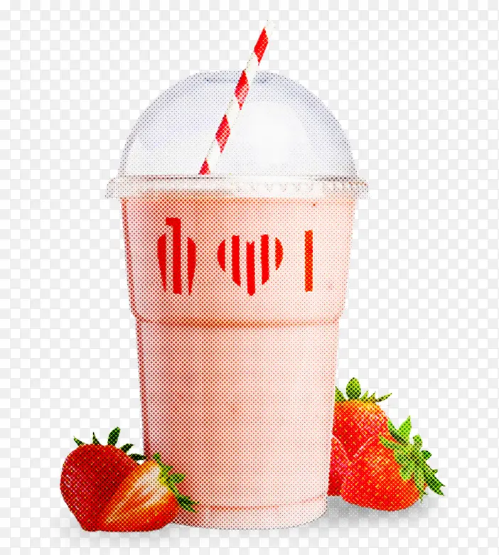 草莓 奶昔 食品