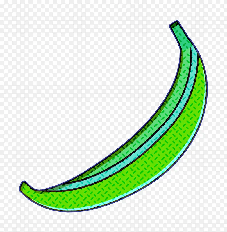 香蕉图标 水果图标 美食套装图标