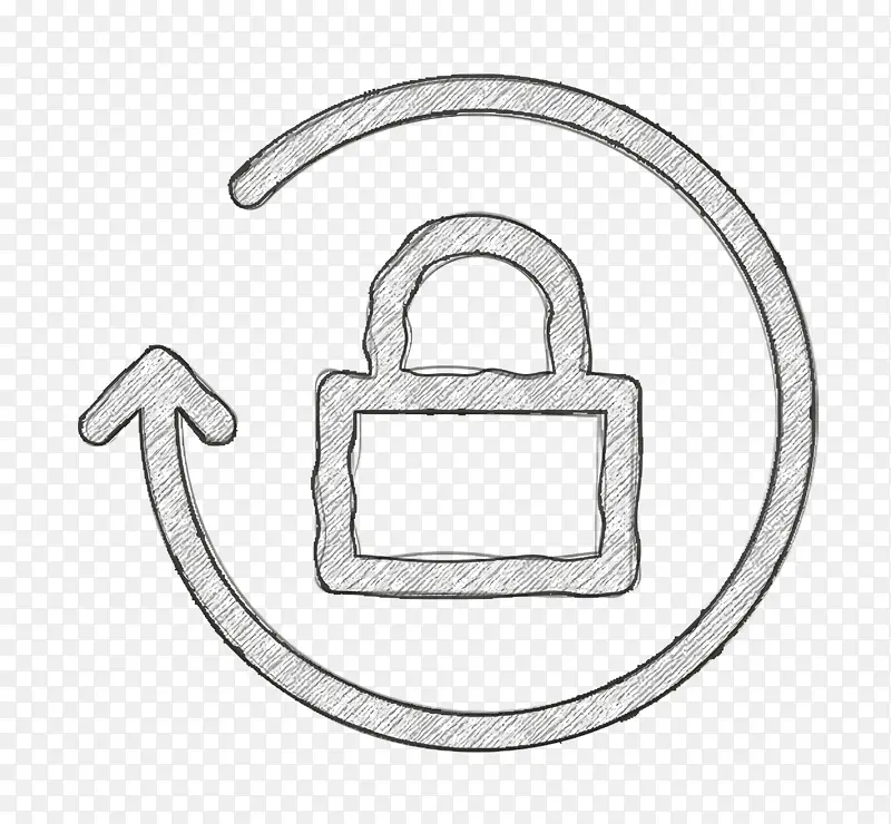 密码图标 安全图标 挂锁图标