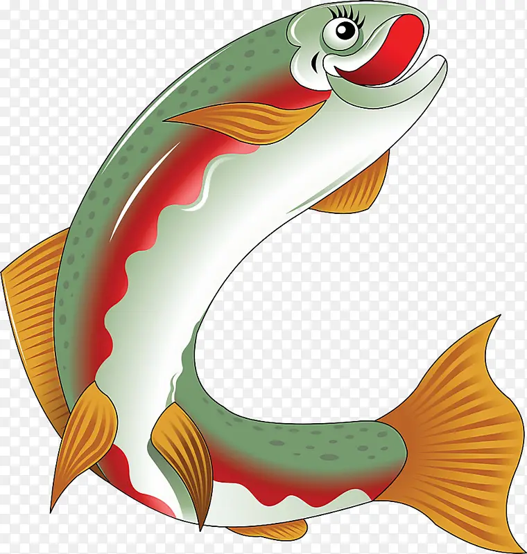 鱼 鳍 动物形象