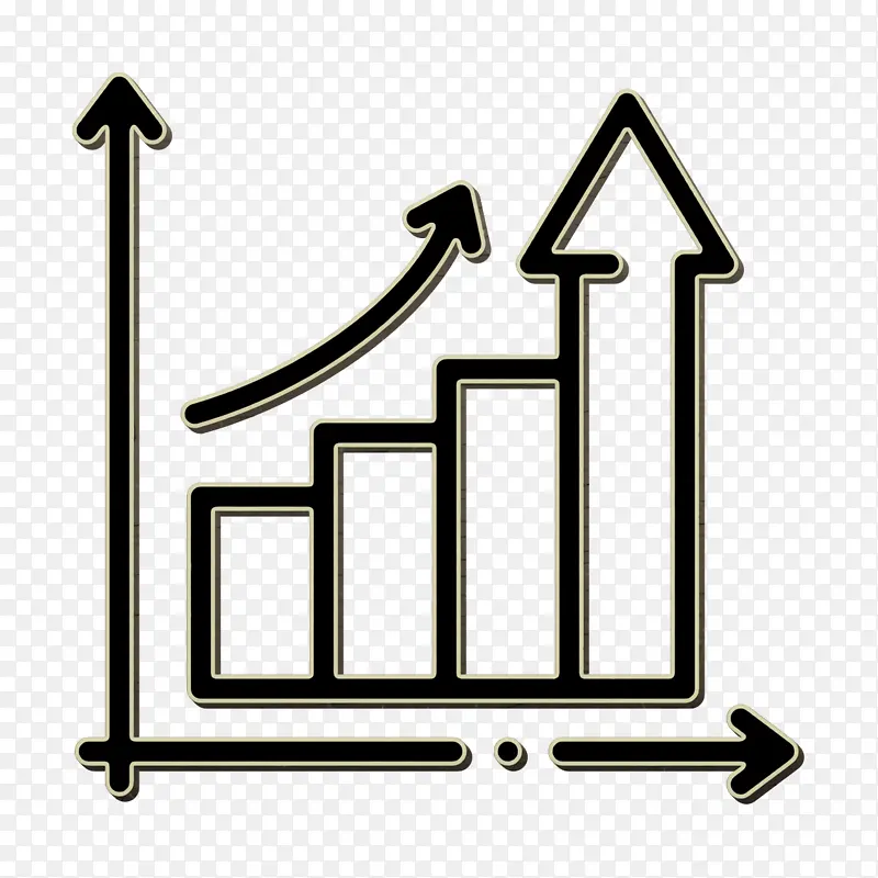 统计图标 增长图标 经济图标