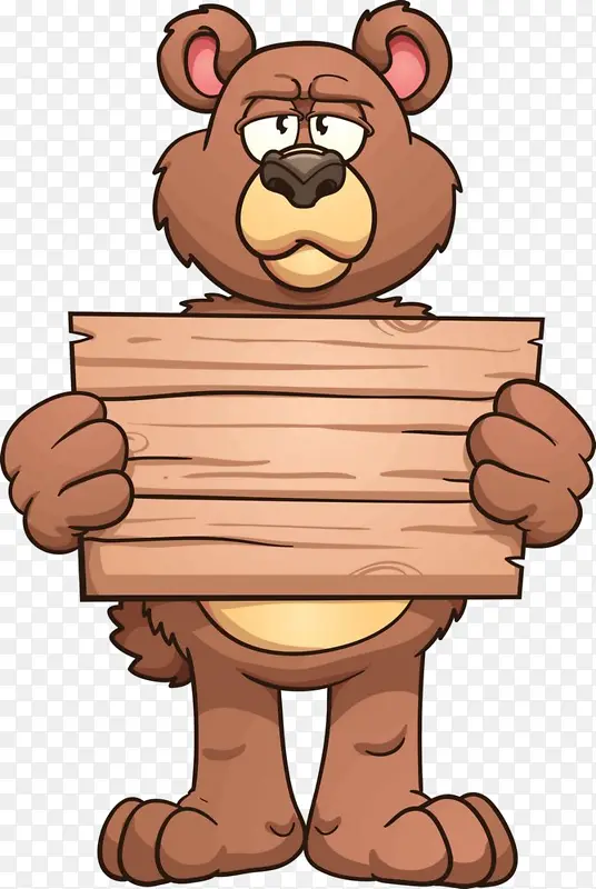 卡通 棕熊 泰迪熊