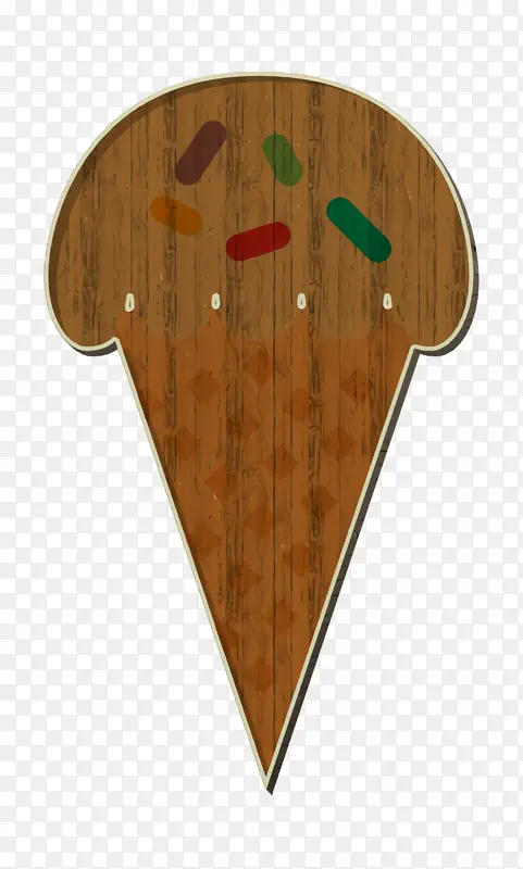 美食套装图标 冰淇淋图标 夏季图标