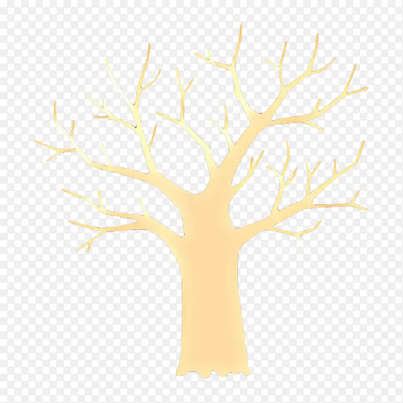 树 树枝 黄色