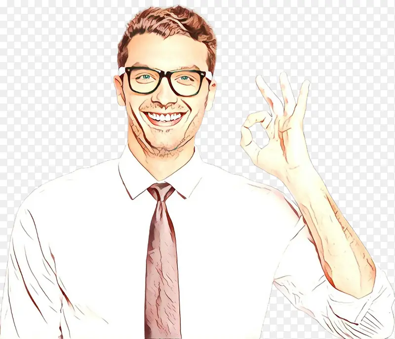 卡通 人类 手势