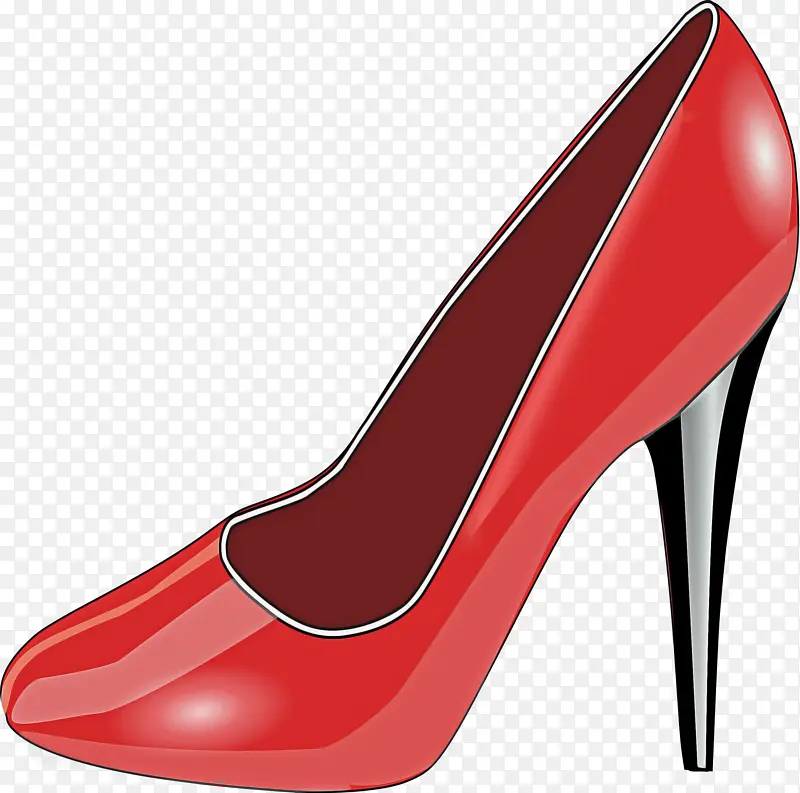 采购产品鞋子 高跟鞋 红色