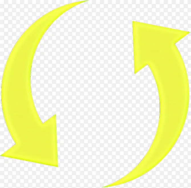 黄色 箭头 符号