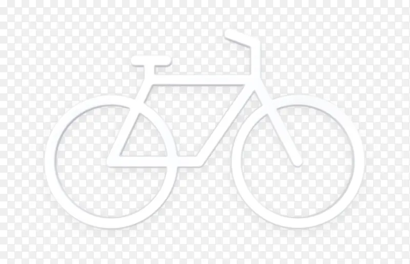 交通图标 自行车图标 文字