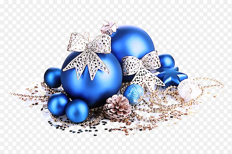 采购产品圣诞节装饰 蓝色 珠宝