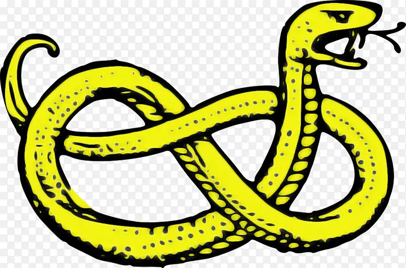 黄色 蛇 符号