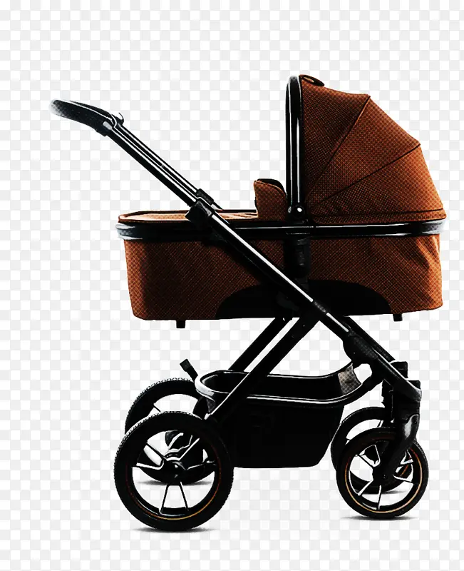 婴儿车 婴儿用品 棕色