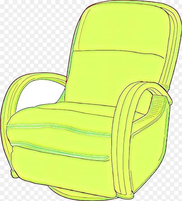 绿色 椅子 黄色