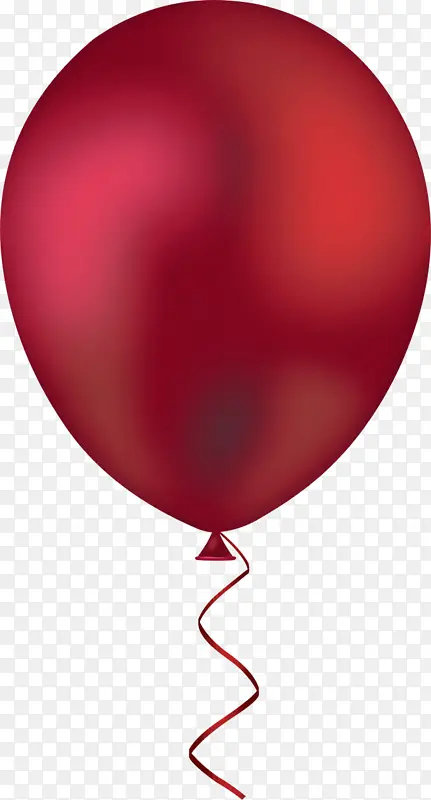 红色气球心脏派对用品