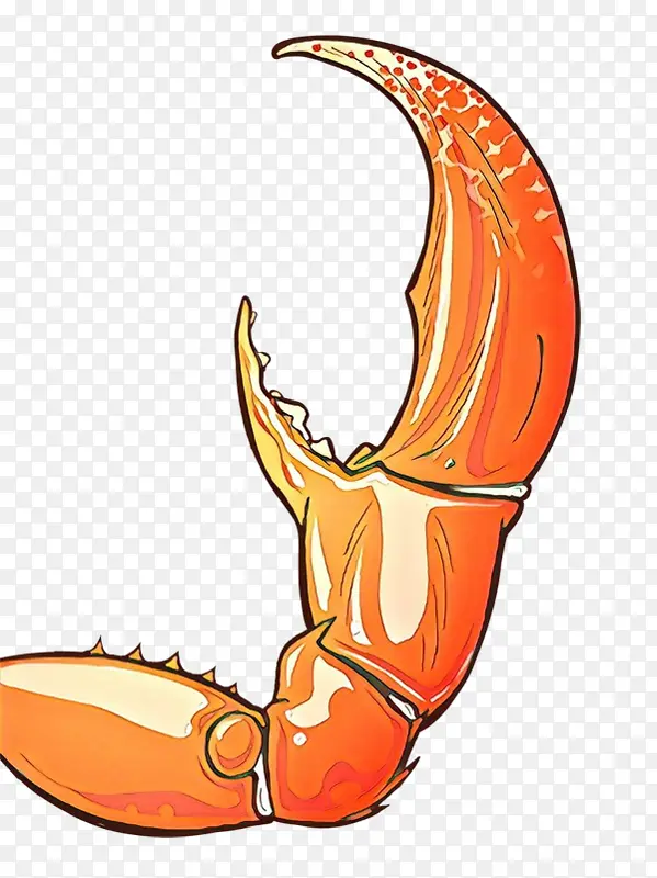 橙子 龙虾 爪子