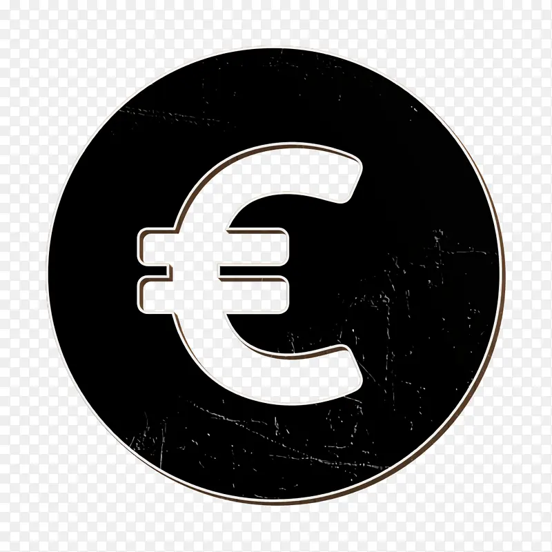 欧元图标 商业图标 硬币图标