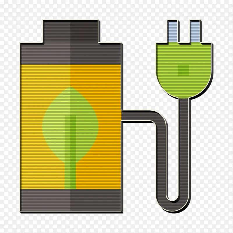 电池图标 生态与环境图标 可持续能源图标