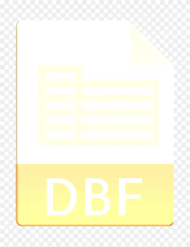 文件类型图标 黄色 文本