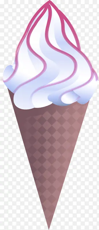 软冰淇淋 冷冻甜点 冰淇淋