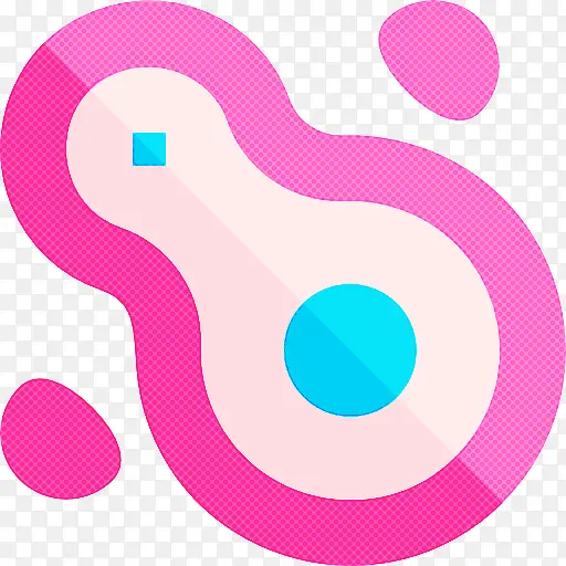粉色 线条 圆圈