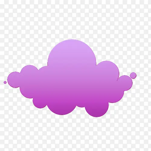 紫罗兰 紫色 云