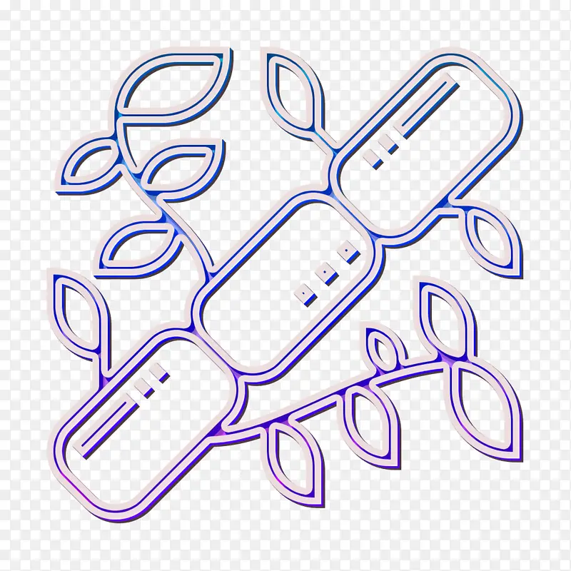 水疗元素图标 植物图标 竹子图标