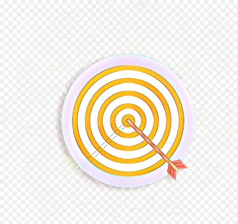 黄色 螺旋形 圆形