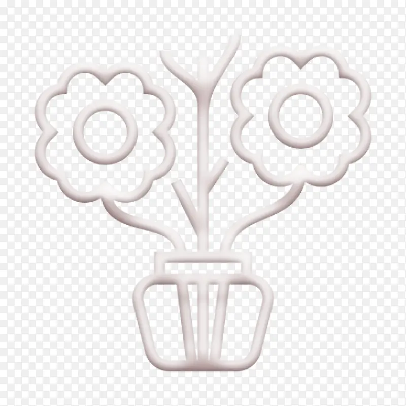 花卉图标 芳香图标 徽章