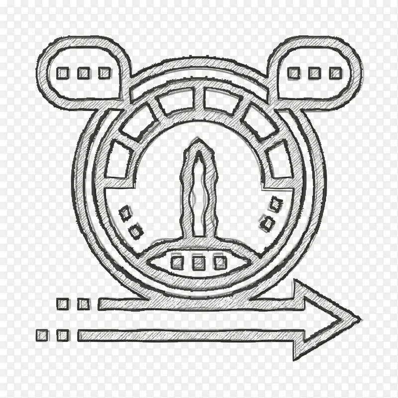 速度图标 仪表图标 敏捷方法图标