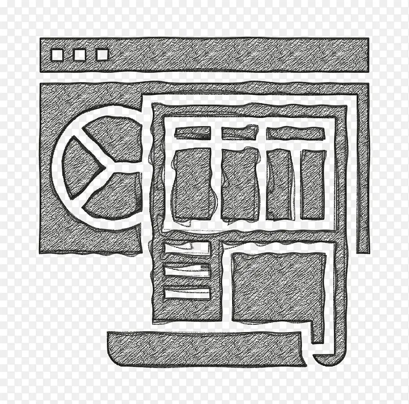 业务分析图标 仪表板图标 绘图