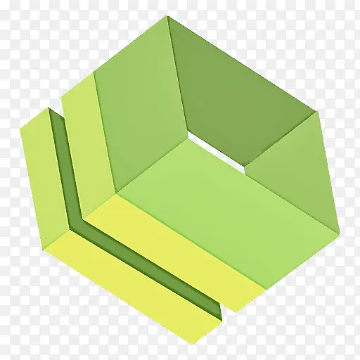 绿色 纸制品 长方形