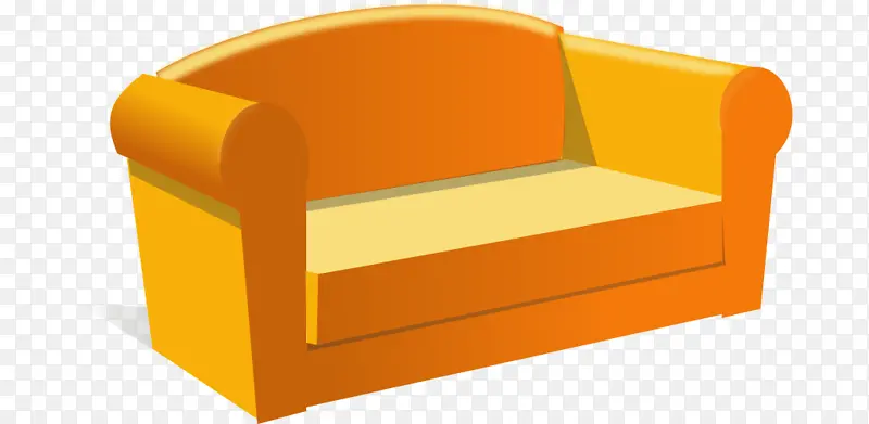 橙色 黄色 家具