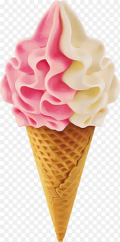 冰淇淋蛋筒 软冰淇淋 冷冻甜点