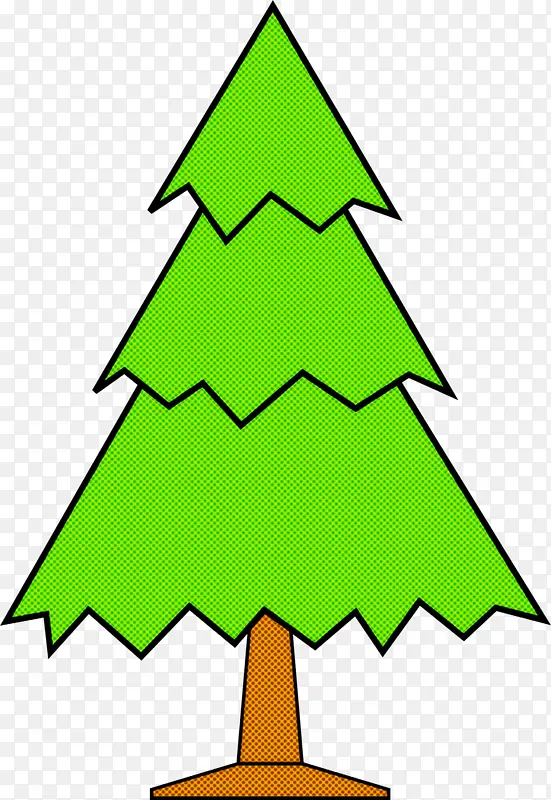 俄勒冈州松树 绿色 圣诞树