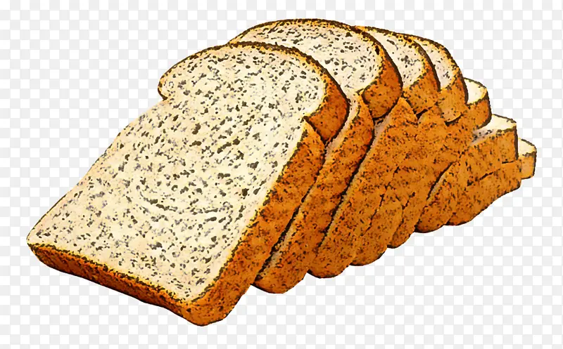 切片面包 面包 食品