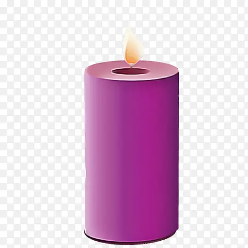 紫色 蜡烛 照明