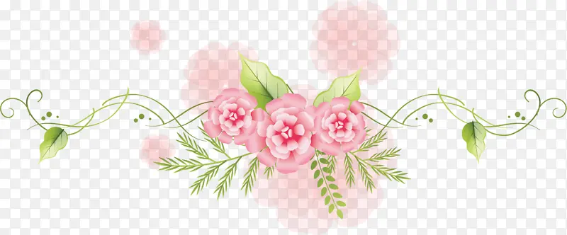 花边 花背景 粉色