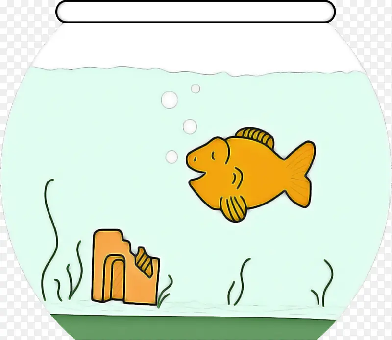 卡通 鱼 金鱼