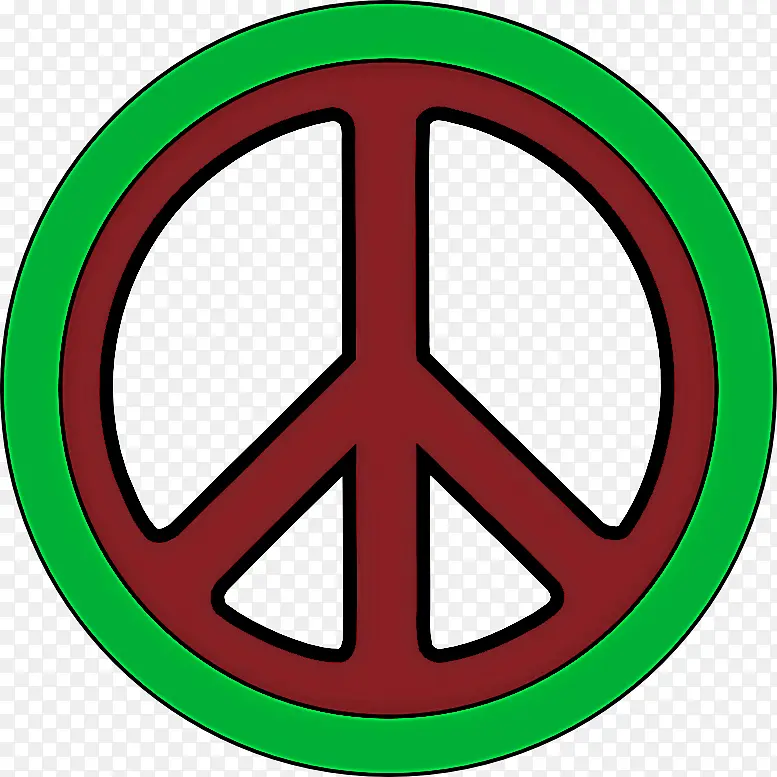 象征和平象征和平标志贴纸
