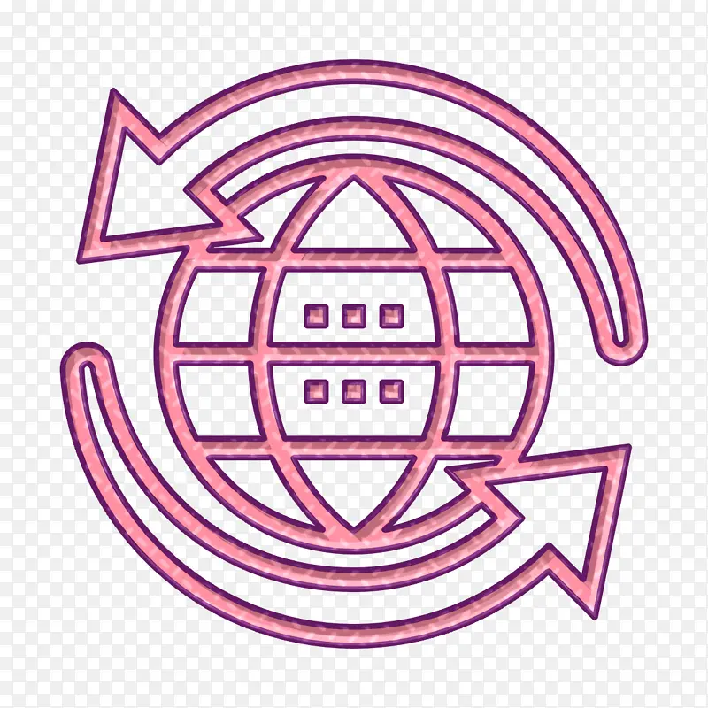 全球图标 编程图标 符号