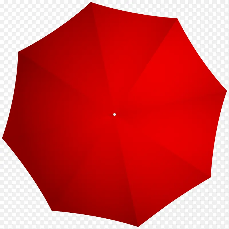 伞 红色 线条